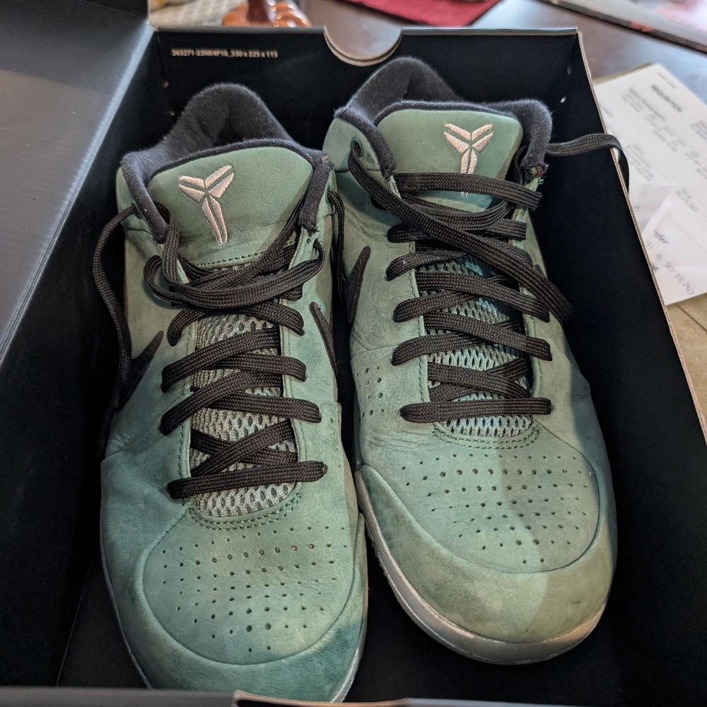 Nike Green and Black Athletic Shoes 2024 Zoom Kobe Protro 4 'Girl Dad'